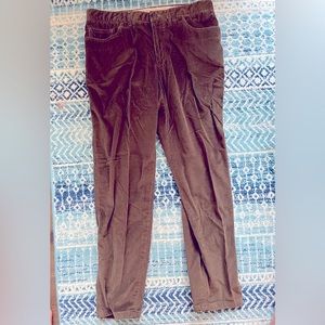 Brioni 5-Pocket Corduroy Brown Trousers